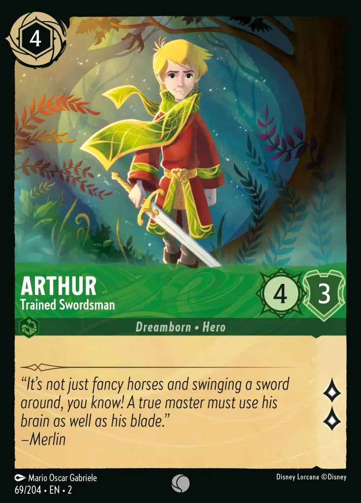 Arthur - Trained Swordsman: undefined