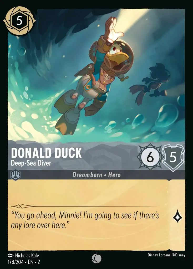Donald Duck - Deep-Sea Diver: undefined
