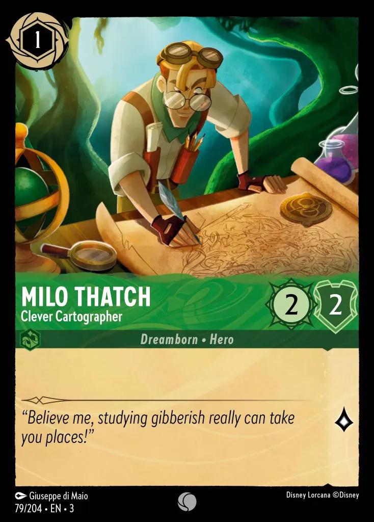 Milo Thatch - Clever Cartographer: undefined
