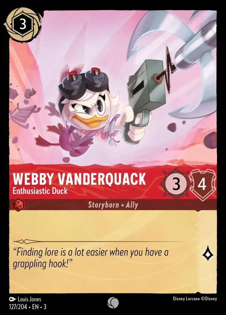 Webby Vanderquack - Enthusiastic Duck: undefined