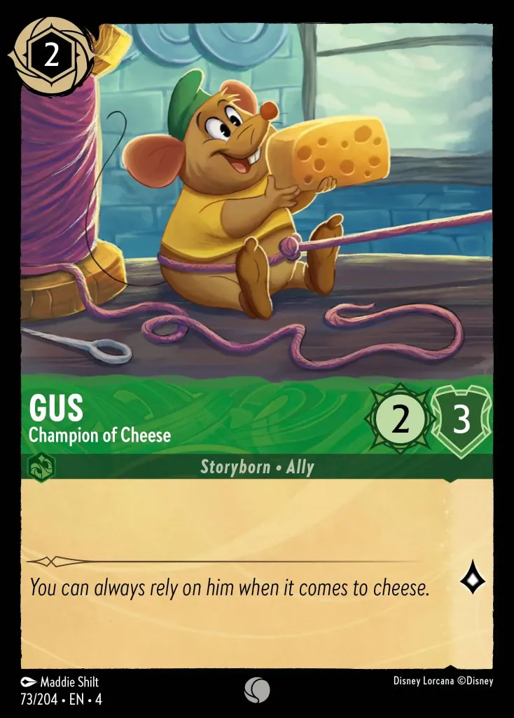 Gus - Champion of Cheese: undefined