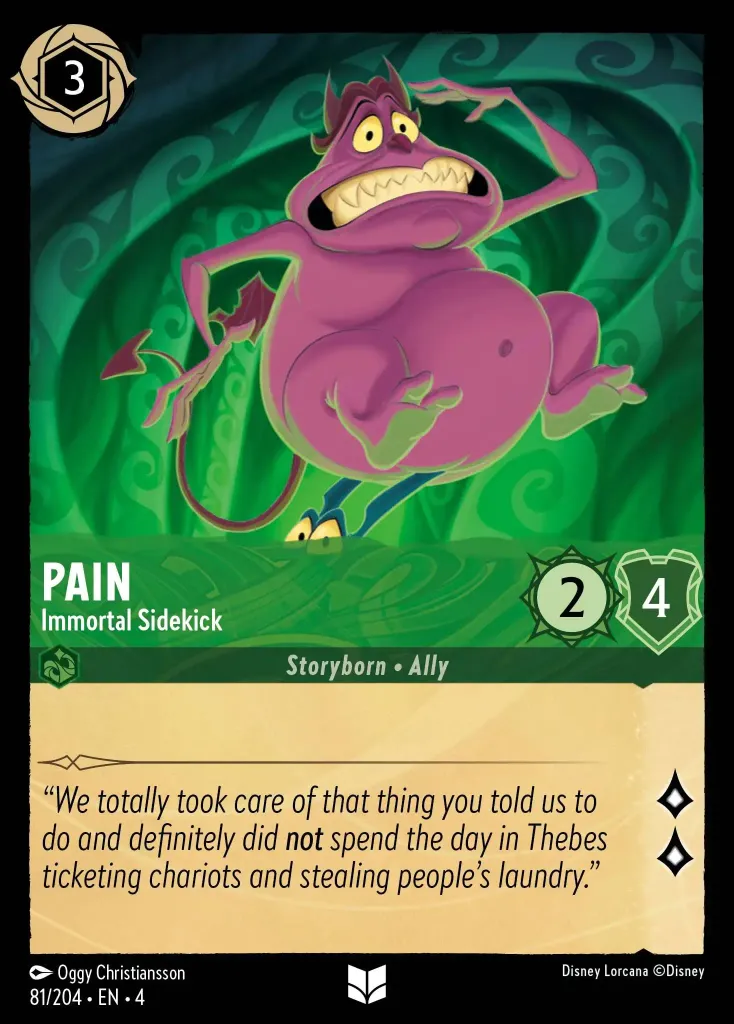 Pain - Immortal Sidekick: undefined