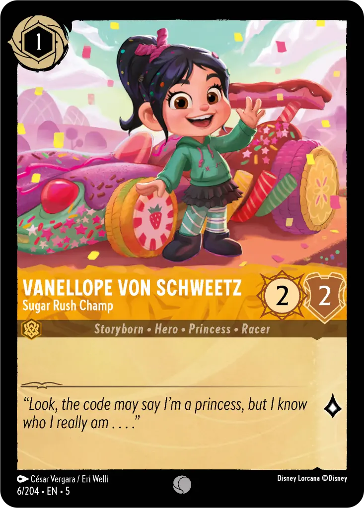 Vanellope von Schweetz - Sugar Rush Champ: undefined