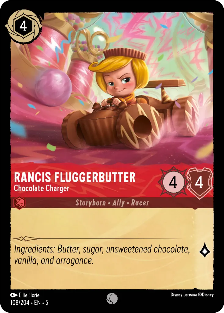 Rancis Fluggerbutter - Chocolate Charger: undefined
