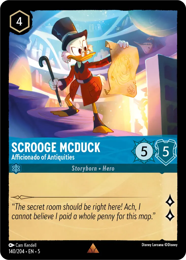 Scrooge McDuck - Afficionado of Antiquities: undefined