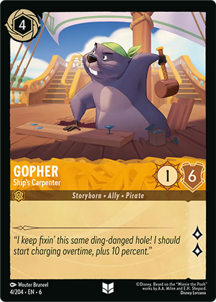 Gopher - Ship's Carpenter: undefined