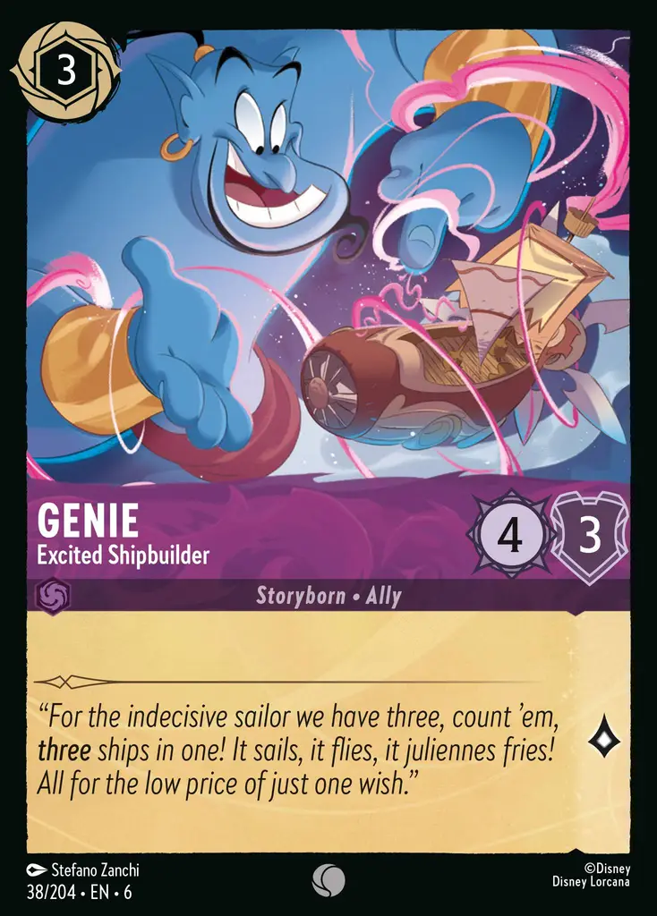 Genie - Excited Shipbuilder: undefined