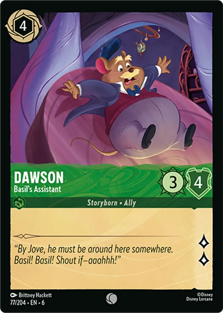 Dawson - Basil's Assistant: undefined
