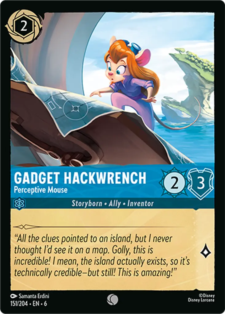 Gadget Hackwrench - Perceptive Mouse: undefined