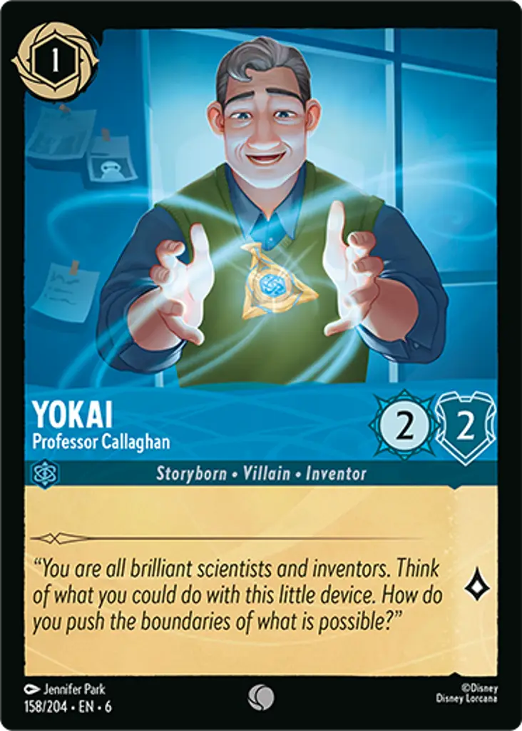 Yokai - Professor Callaghan: undefined