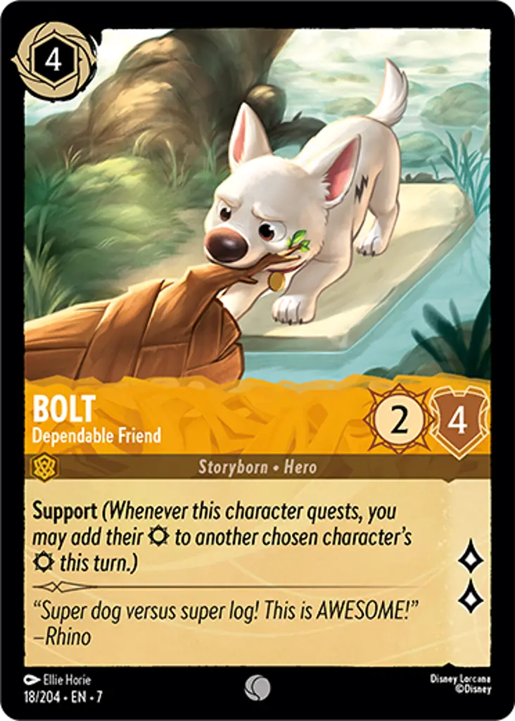 Bolt - Dependable Friend: Support