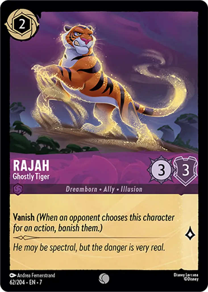 Rajah - Ghostly Tiger: Vanish