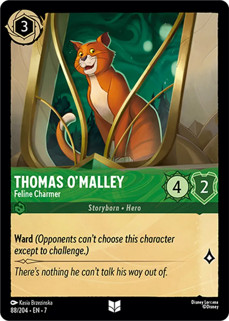 Thomas O'malley - Feline Charmer: Ward