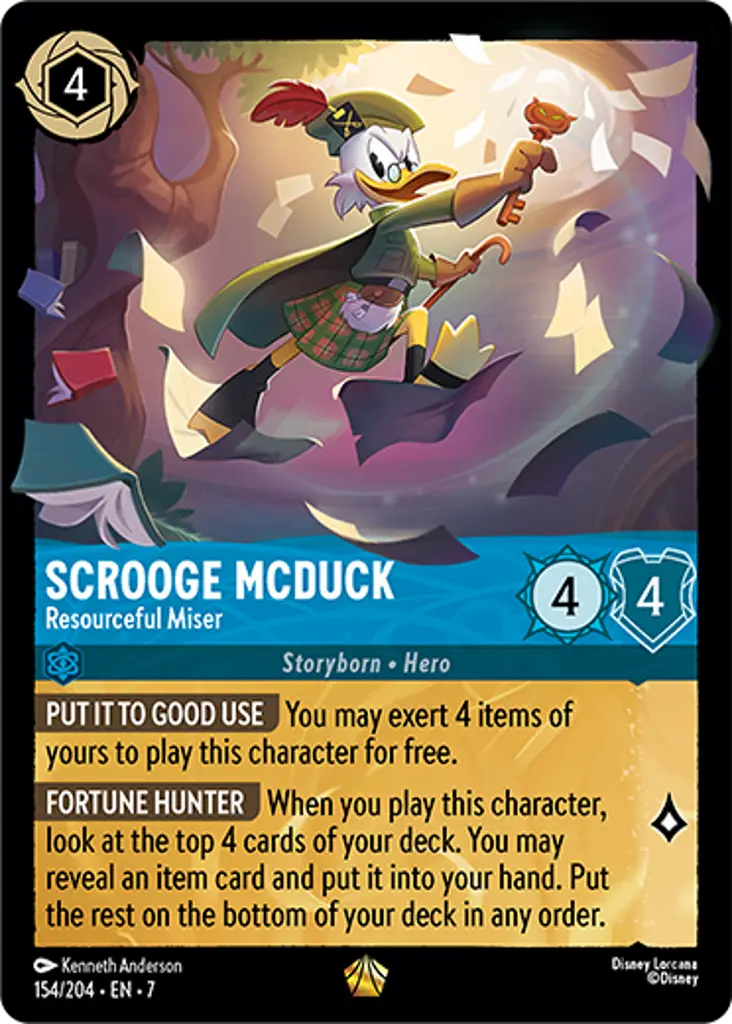 Scrooge Mcduck - Resourceful Miser