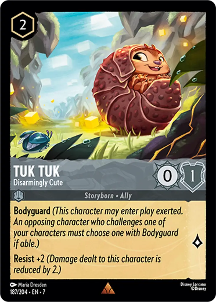 Tuk Tuk - Disarmingly Cute: Bodyguard
Resist +2