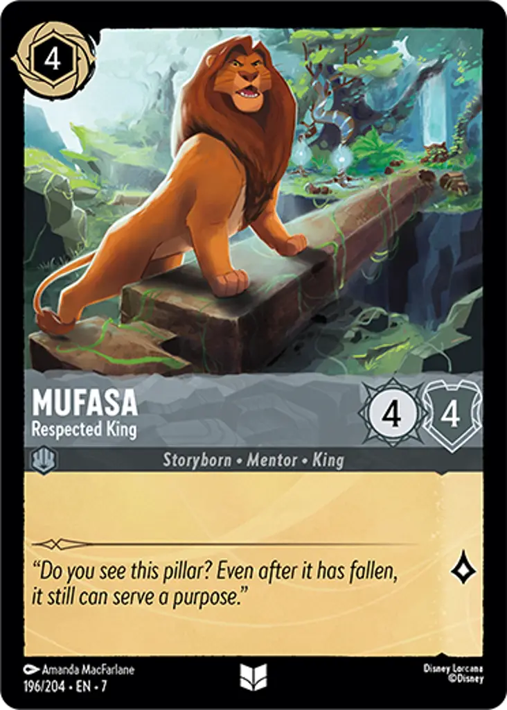 Mufasa - Respected King: undefined