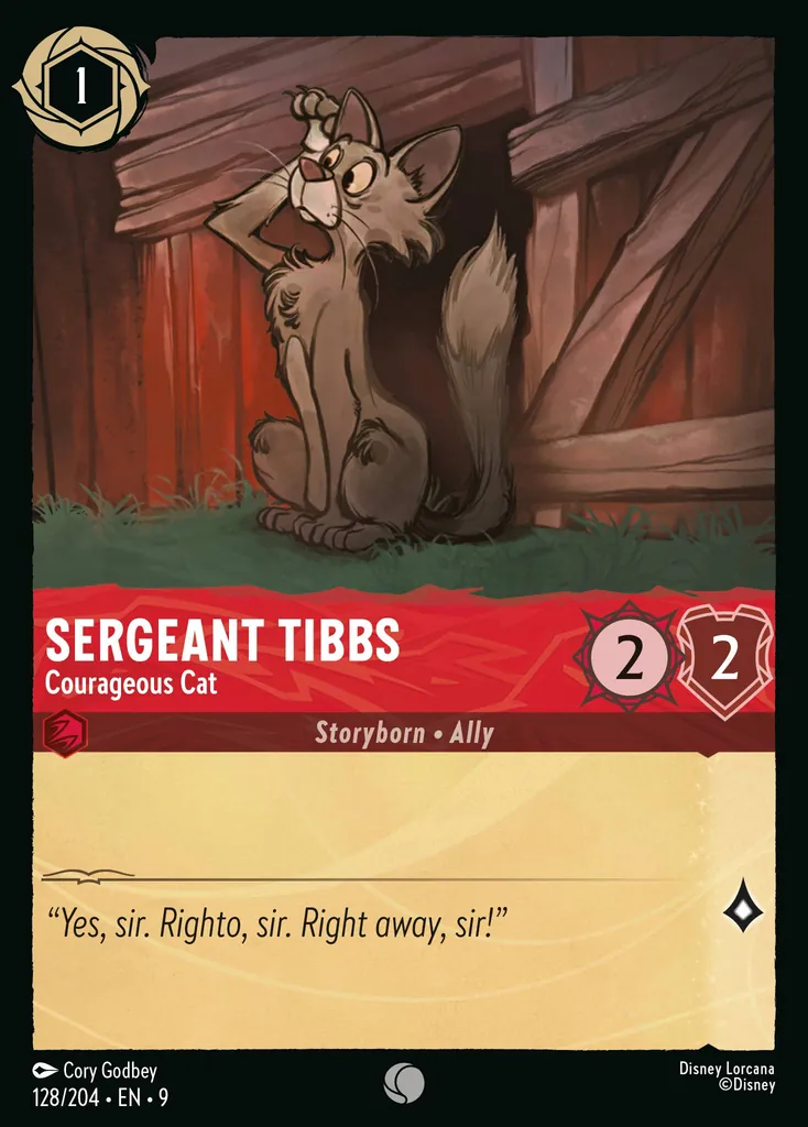 Sergeant Tibbs - Courageous Cat: undefined