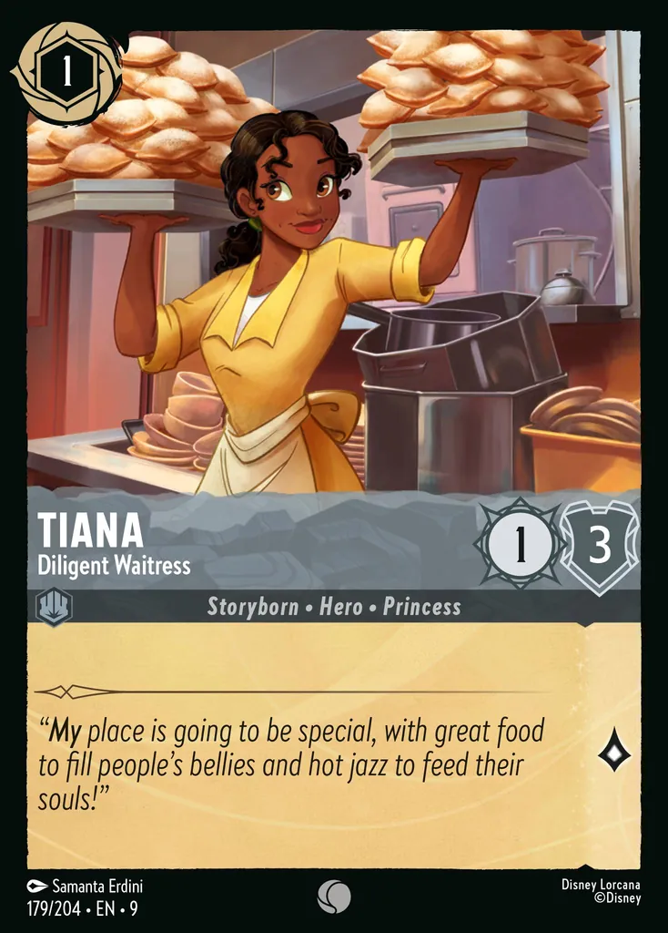 Tiana - Diligent Waitress: undefined